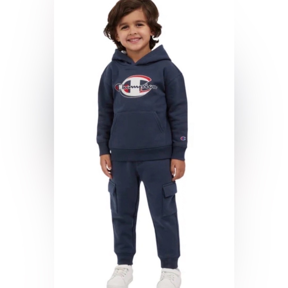 Champion Kids' Dark Blue Hoodie and Joggers NWT